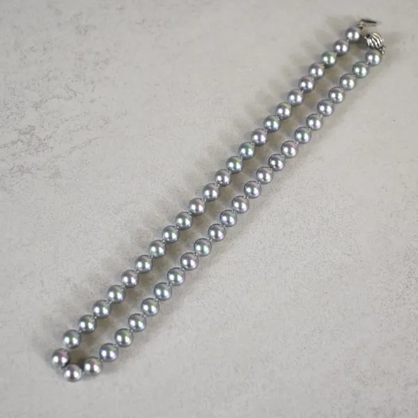 Collier, lås i silver, 1900-tal.