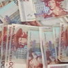 Sedlar, Sverige, nominellt värde 10 000kr.