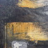 Johan Pettersson (f. 1957) "Gråsten", olja på duk, signerad, 1992