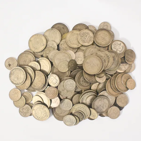 Mynt, silver, 40%.