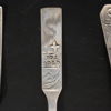 Guðlaugur A. Magnússon (1902–1952) julskedar, 11st, sterlingsilver, Island, 1960/70-tal.