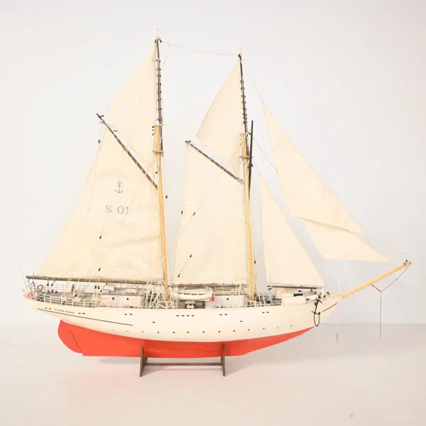 Fartygsmodell, "Gladan", 1900-talets andra hälft.