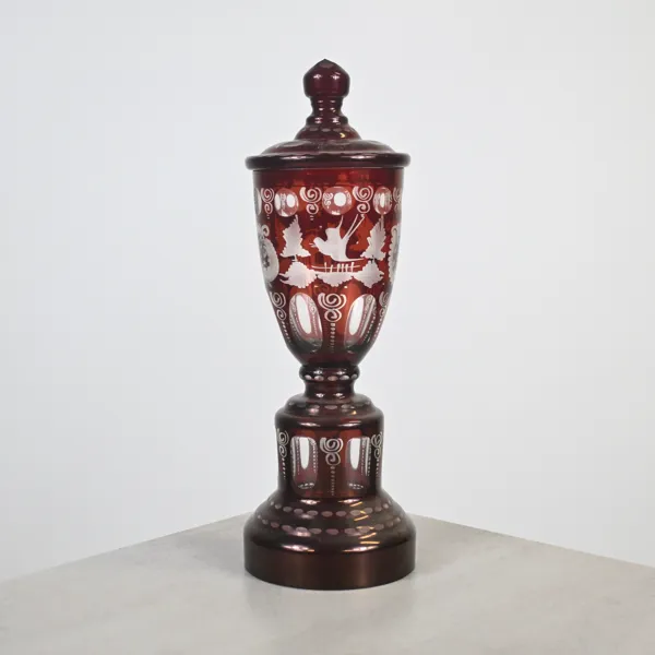 Lockpokal, Bhömisk kristall, 1900-talets mitt.