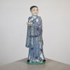 Figurin, porslin, Kina, sen Qingdynastin.