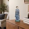 Figurin, porslin, Kina, sen Qingdynastin.