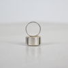Ring, sterlingsilver med bergkristall, troligen Finland, 1921.
