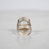 Ring, sterlingsilver med bergkristall, troligen Finland, 1921.