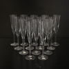 Anna Ehrner, champagneglas, 14st, "Line", Kosta Boda.