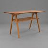 Soffbord med tidningshylla, teak, 1950/60-tal.