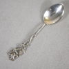 Kaffeskedar, 12st, samt sockertång, silver, 1965.