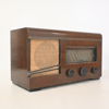 Radio och filmprojektor, 2 delar, 1900-talets mitt.