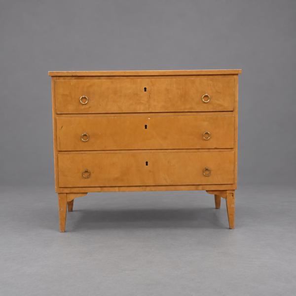 Byrå, alm, Swedish Modern, 1940-tal.