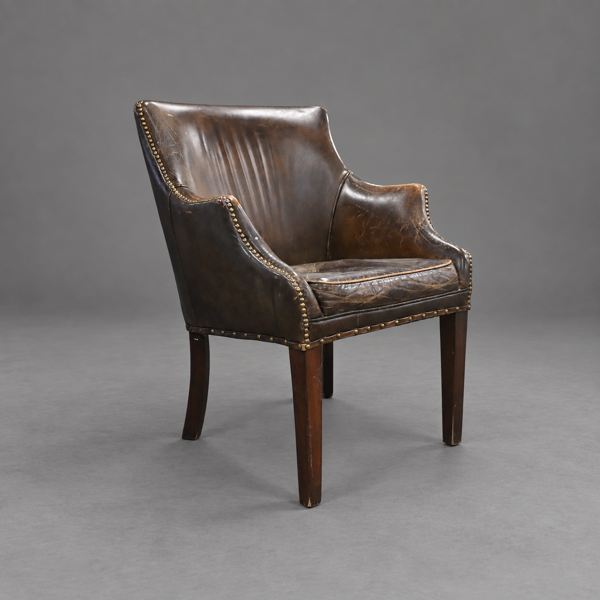 Fåtölj, skinn, Artwood, 2000-tal.