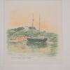 Gustav Rudberg (1915-2001) färglitografier, 4st, signerade.
