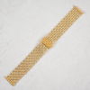 Klockarmband, X-länk, 18k guld, 1989.