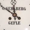 Väggur, G. Sehlberg, Gefle, omkring år 1900.