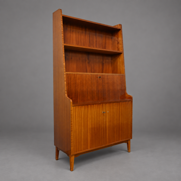 Bokhylla, mahogny, 1940/50-tal. 