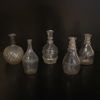 Karaffer, 5st, glas, 1800-tal.