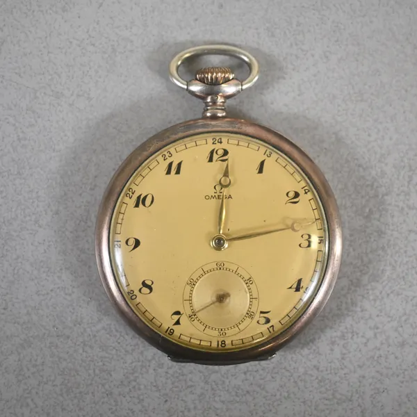 Fickur, silver, Omega, 1900-talets första hälft.