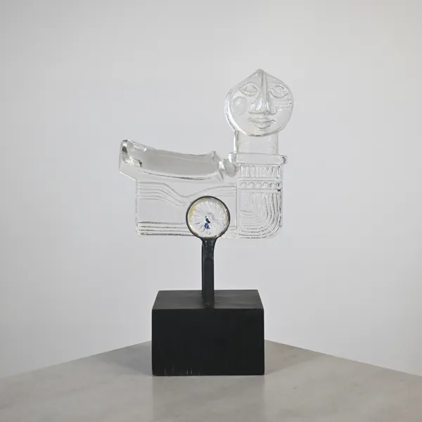 Bertil Vallien, skulptur, glas, Boda.