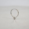 Enstensring, 18k vitguld samt diamant, 1964.