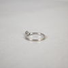Enstensring, 18k vitguld samt diamant, 1964.