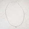 Halsband med hänge, 18k vitguld.