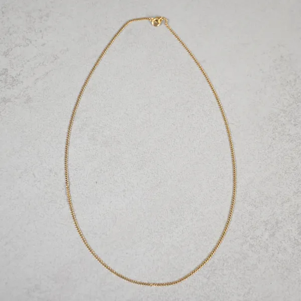 Halsband, pansarlänk, 18k guld, Petterssons Eftr Juvelerar AB. 