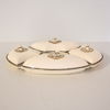 Kabaré, 4 delar, flintgods, 1800-tal.