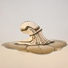 Kabaré, 4 delar, flintgods, 1800-tal.