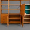Bokhylla, 3 sektioner, teak, 1970-tal.