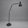 Golvlampa, lackerad metall, Ikea, samtida.