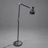 Golvlampa, lackerad metall, Ikea, samtida.
