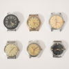 Armbandsur, 6st, 1900-talets mitt.