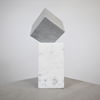 Elisabeth Ekstrand (f. 1941) skulptur, marmor, signerad.