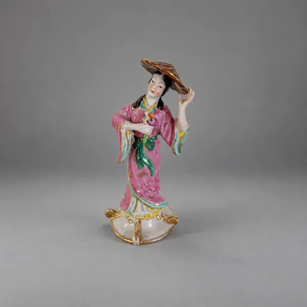Figurin, porslin, Kina, 1900-tal.