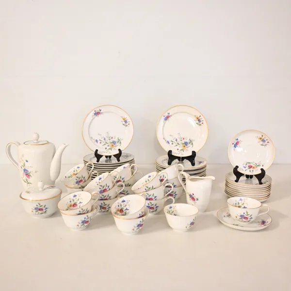 Kaffeservis, 59 delar, "Helena", Rosenthal, Tysland.
