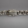 Halsband, silver, bismarck-länk.