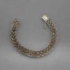 Armband, silver, X-länk.