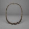 Halsband, silver, X-länk.