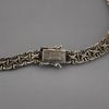 Halsband, silver, X-länk.