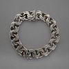 Armband, silver, Bismarck-länk.