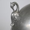 Klotvas med hänklar, tenn, art deco, 1936.