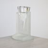 Kjell Engman, ljuslykta "Ice Age", glas, Kosta Boda.