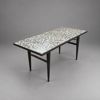 Soffbord, med mosaikskiva, 1900-talets mitt.