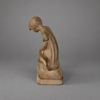 Carl Eldh (1873-1954) skulptur, terracotta, "Anna", signerad.