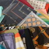 Scarves, ett parti, textil.