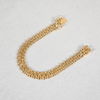 Armband, X-länk, 18k guld, Skandinaviska Belco Marianne Orne, Stockholm, 1956.