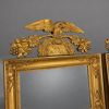 Spegellampetter, ett par, empire, 1800-talets första hälft.