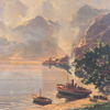 Jan Bohumil Pospisil (1898-1968) kustmotiv, olja på duk, signerad.